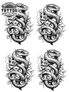 tatouage-temporaire-serpent-poignet-raffiné-à-la-mode tatouage-temporaire-serpent-poignet-raffiné-à-la-mode