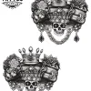 tatouage-temporaire-poignet-roi-reine-design-provisoire-pour-duos tatouage-temporaire-poignet-roi-reine-design-provisoire-pour-duos