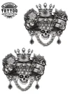 tatouage-temporaire-poignet-roi-reine-design-provisoire-pour-duos tatouage-temporaire-poignet-roi-reine-design-provisoire-pour-duos
