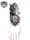 tatouage-bras-temporaire-nordique-pour-homme-et-femme tatouage-bras-temporaire-nordique-pour-homme-et-femme