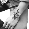 tatouage-temporaire-effet-reel-silhouette-de-new-york-poignet tatouage-temporaire-effet-reel-silhouette-de-new-york-poignet