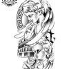 tatouage-bras-temporaire-design-ange tatouage-bras-temporaire-design-ange