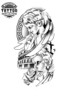 tatouage-bras-temporaire-design-ange tatouage-bras-temporaire-design-ange