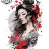 tatouage-temporaire-épaule-femme-style-moderne tatouage-temporaire-épaule-femme-style-moderne