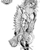 tatouage-temporaire-avant-bras-zeus-dieu-mythologique tatouage-temporaire-avant-bras-zeus-dieu-mythologique