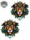 tatouage-temporaire-poignet-lion-estampage-singulier tatouage-temporaire-poignet-lion-estampage-singulier