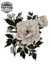 tatouage-ephemere-epaule-feminin-pivoine-raffine tatouage-ephemere-epaule-feminin-pivoine-raffine
