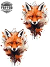 tatouage-temporaire-poignet-renard-conception-spéciale tatouage-temporaire-poignet-renard-conception-spéciale