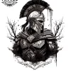 tatouage-temporaire-guerrier-pour-bras-design-tatouage-bras tatouage-temporaire-guerrier-pour-bras-design-tatouage-bras
