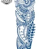 tatouage-temporaire-bras-polynésien-design-ancestral tatouage-temporaire-bras-polynésien-design-ancestral