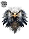 tatouage-temporaire-homme-épaule-oiseau-majestueux tatouage-temporaire-homme-épaule-oiseau-majestueux