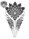 tatouage-temporaire-avant-bras-mandala-sophistiqué tatouage-temporaire-avant-bras-mandala-sophistiqué