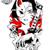 tatouage-temporaire-bras-style-manga-japonais tatouage-temporaire-bras-style-manga-japonais