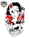 tatouage-temporaire-bras-style-manga-japonais tatouage-temporaire-bras-style-manga-japonais