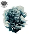 tatouage-temporaire-epaule-nuage-raffiné-et-de-passage tatouage-temporaire-epaule-nuage-raffiné-et-de-passage