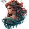 tatouage-temporain-epaule-conception-sirene-resistant-et-impermeable tatouage-temporain-epaule-conception-sirene-resistant-et-impermeable