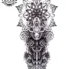 tatouage-temporaire-mandala-pour-bras-masculin tatouage-temporaire-mandala-pour-bras-masculin