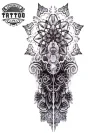 tatouage-temporaire-mandala-pour-bras-masculin tatouage-temporaire-mandala-pour-bras-masculin