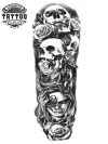tatouage-temporaire-bras-design-squelette-authentique tatouage-temporaire-bras-design-squelette-authentique