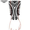tatouage-temporaire-manchette-style-polynésien