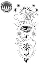tatouage-temporaire-bras-oeil-provisoire-design-hypnotisant tatouage-temporaire-bras-oeil-provisoire-design-hypnotisant
