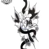 tatouage-temporaire-serpent-femme-pour-bras tatouage-temporaire-serpent-femme-pour-bras