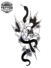 tatouage-temporaire-serpent-femme-pour-bras tatouage-temporaire-serpent-femme-pour-bras