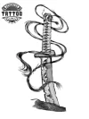 tatouage-temporaire-bras-samourai-japonais-authentique