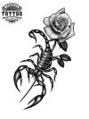 tatouage-temporaire-avant-bras-arthropode-réaliste tatouage-temporaire-avant-bras-arthropode-réaliste