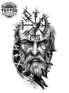 tatouage-temporaire-avant-bras-design-viking-persistant-et-naturel