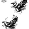 tatouage-temporaire-voletant-poignet tatouage-temporaire-voletant-poignet