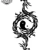 dessin-authentique-tatouage-temporaire-avant-bras-yin-yang dessin-authentique-tatouage-temporaire-avant-bras-yin-yang