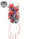 tatouage-temporaire-manchette-bicyclette-style-athlétique-pour-cyclistes tatouage-temporaire-manchette-bicyclette-style-athlétique-pour-cyclistes