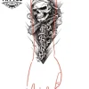 tatouage-temporaire-manchette-motard-rétro-pour-hommes-et-femmes tatouage-temporaire-manchette-motard-rétro-pour-hommes-et-femmes
