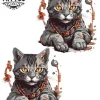 tatouage-temporaire-cheville-félin-svelte