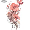 tatouage-temporaire-nuque-femme-style-raffiné tatouage-temporaire-nuque-femme-style-raffiné