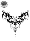 tatouage-temporaire-tribal-pour-cou-style-exclusif tatouage-temporaire-tribal-pour-cou-style-exclusif