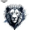tatouage-temporaire-nuque-fauve-résistant-et-tendance