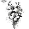 decoration-temporaire-nuque-fleur-orchidee-raffinee decoration-temporaire-nuque-fleur-orchidee-raffinee