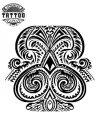 tatouage-temporaire-nuque-style-polynesien