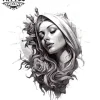 tatouage temporaire cou vierge motif inédit tatouage temporaire cou vierge motif inédit