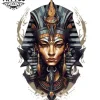 tatouage-temporaire-nuque-égyptien-authentique