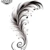 tattoo-passager-plume-nuque-raffiné-subtil