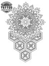 dessin-temporaire-hanche-design-mandala-raffiné dessin-temporaire-hanche-design-mandala-raffiné