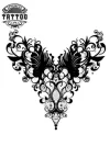 tatouage-temporaire-ornemental-pour-epaule-art-corporel tatouage-temporaire-ornemental-pour-epaule-art-corporel