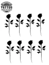 sticker-temporaire-phalangette-design-fleur-durée-prolongée sticker-temporaire-phalangette-design-fleur-durée-prolongée