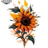 tatouage-temporaire-tournesol-nuque-conception-unique-et-fleuri