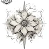 tattoo-temporaire-homoplate-motif-rosace-inedit tattoo-temporaire-homoplate-motif-rosace-inedit