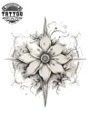 tattoo-temporaire-homoplate-motif-rosace-inedit tattoo-temporaire-homoplate-motif-rosace-inedit