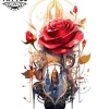 tatouage-temporaire-fleur-pour-cou-femme tatouage-temporaire-fleur-pour-cou-femme
